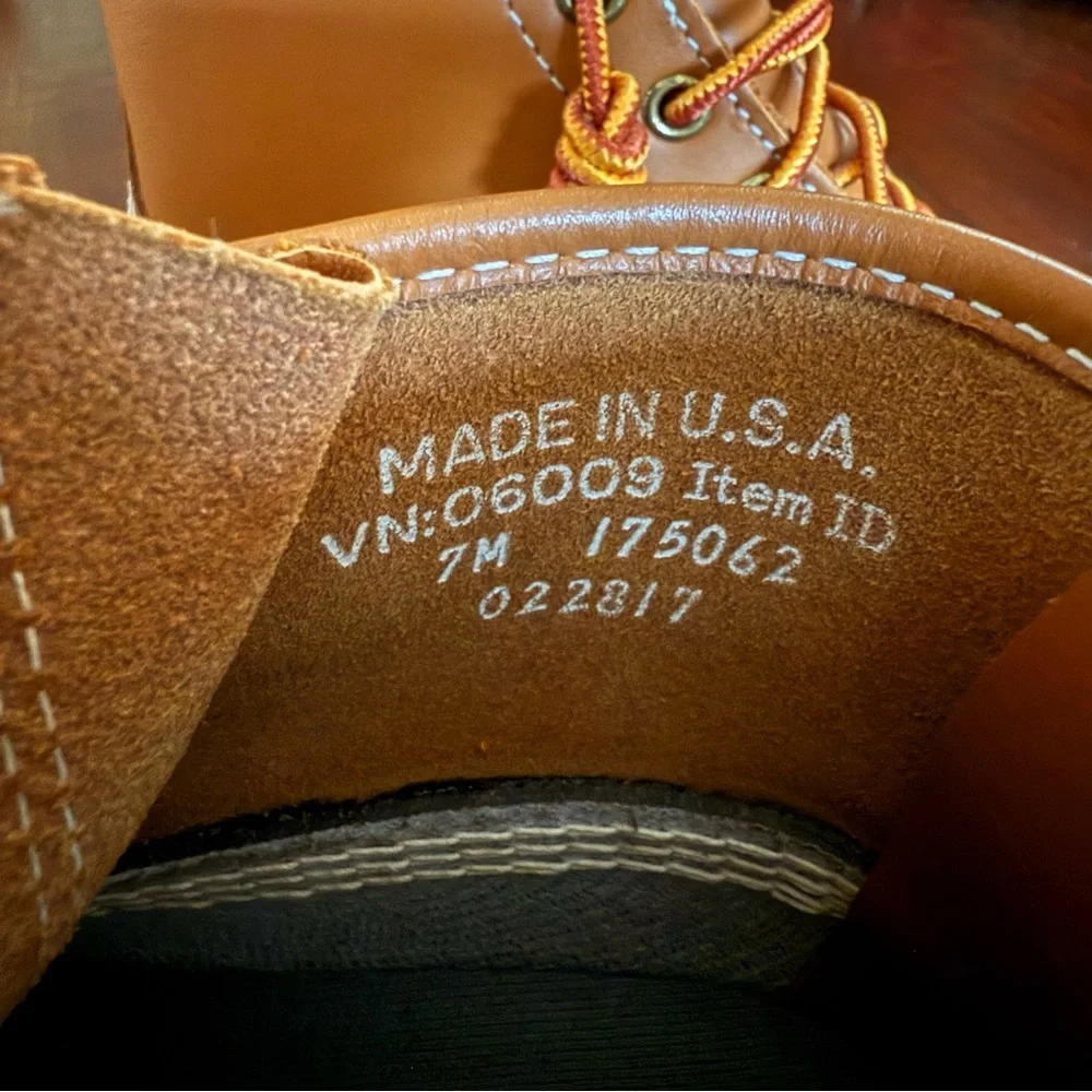 L.L. Bean Boots Size 7 Made in USA - Picture 4 of 4